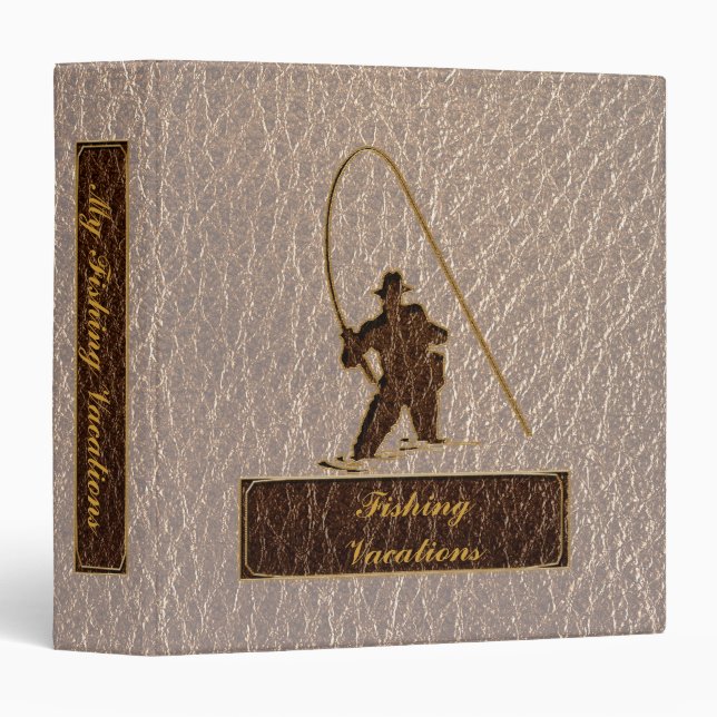 Leather-Look Fisherman Soft Binder (Front/Spine)