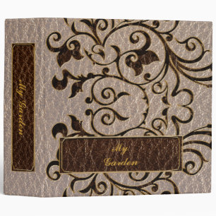 Leather-Look Flower 2 Soft Binder