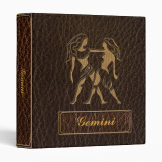Leather-Look Gemini Binder