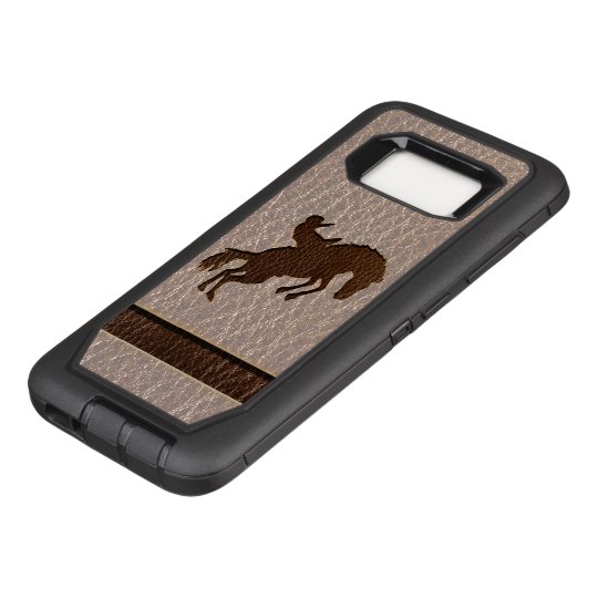 Leather-Look Rodeo Soft OtterBox Defender Samsung Galaxy S8 Case