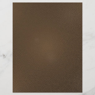 Leather-look texture flyer