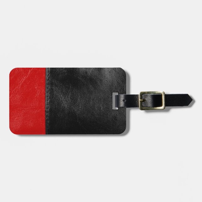 Leather Luggage Tag (Front Horizontal)