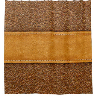 Leather Luxe: Stitched Brown Elegance