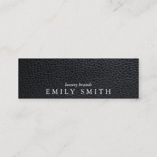 Leather Mini Business Card