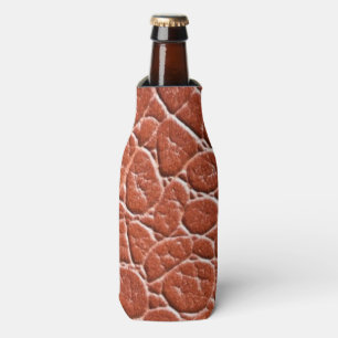 Leather Pattern Bottle Cooler
