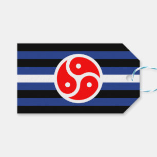 Leather Practice Pride Flag Gift Tags