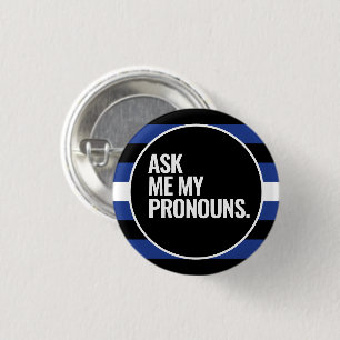 Leather Pride 1 Inch Round Button