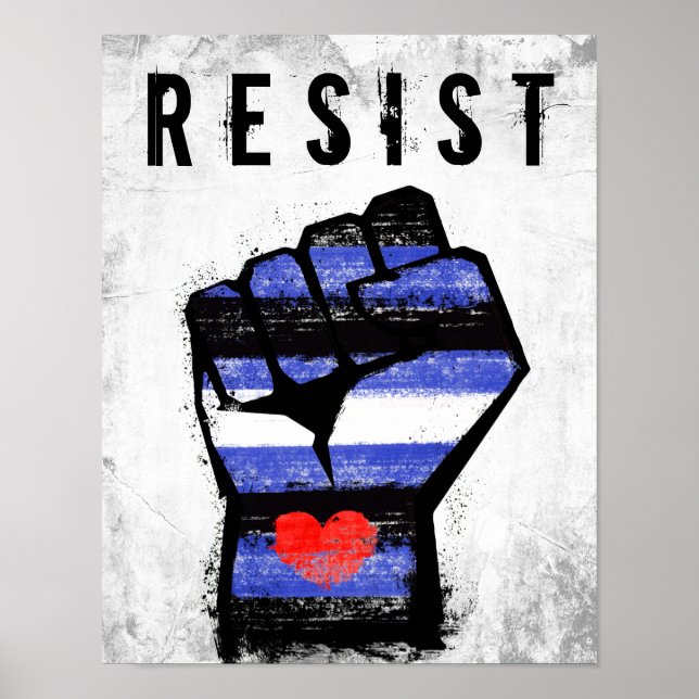 Leather Pride Fist Poster (Front)