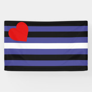 Leather Pride Flag Banner