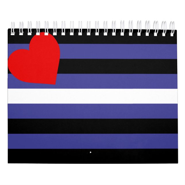 Leather Pride Flag Calendar (Cover)