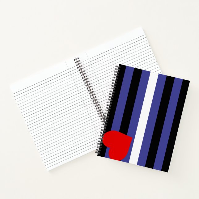 Leather Pride Flag Notebook (Inside)