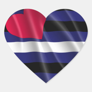 LEATHER PRIDE HEART STICKER