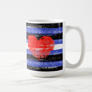 Leather Pride Paint Coffee Mug