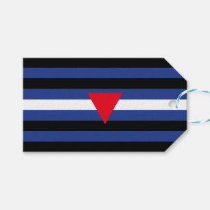 Leather Queer Pride Flag Gift Tags