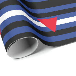 Leather Queer Pride Flag Wrapping Paper