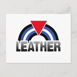 Leather Queer Pride Postcard