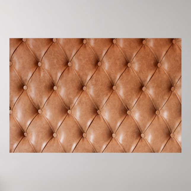 leather sofa background poster (Front)