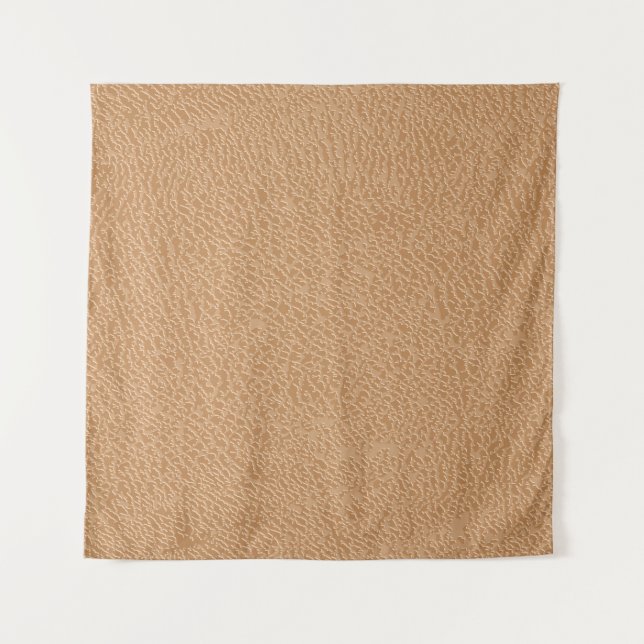 Leather texture background. Brown leather texture. Tapestry (Front)