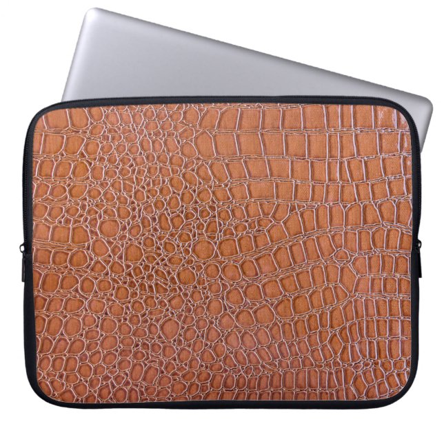 leather texture backgroundtexture,art,background,b laptop sleeve (Front)