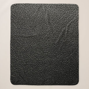 Leather texture bible cover sherpa blanket