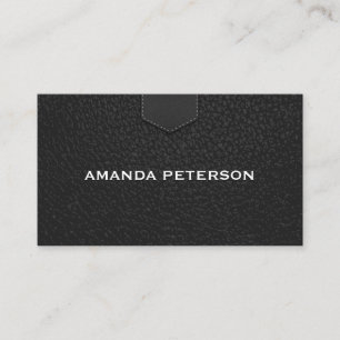 Leather Texture Business Card