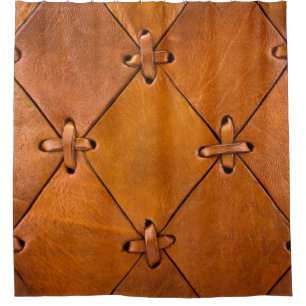 Leather texture, natural selvage detail.