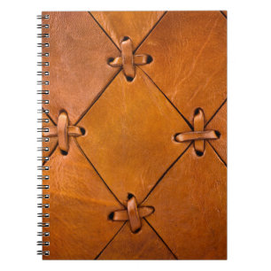 Leather texture, natural selvage detail. notebook