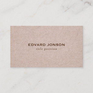 Leather Texture Pattern Business Card