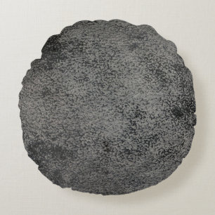 leather texture pattern round pillow