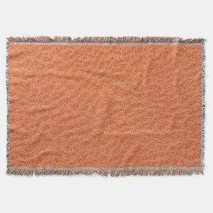 leather texture pattern throw blanket