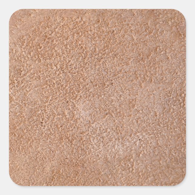 leather texture suede background pattern natural r square sticker (Front)
