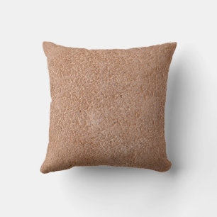 leather texture suede background pattern natural r throw pillow
