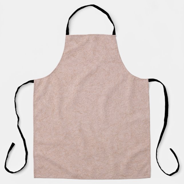 Leather texture wallpaper apron (Front)
