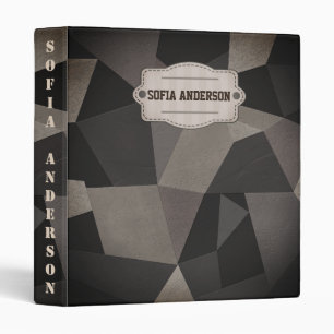 Leather, vintage binder