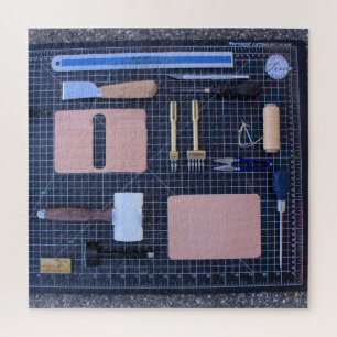 Leather Working Toolkit - 20x20 - 676 pcs. Jigsaw Puzzle