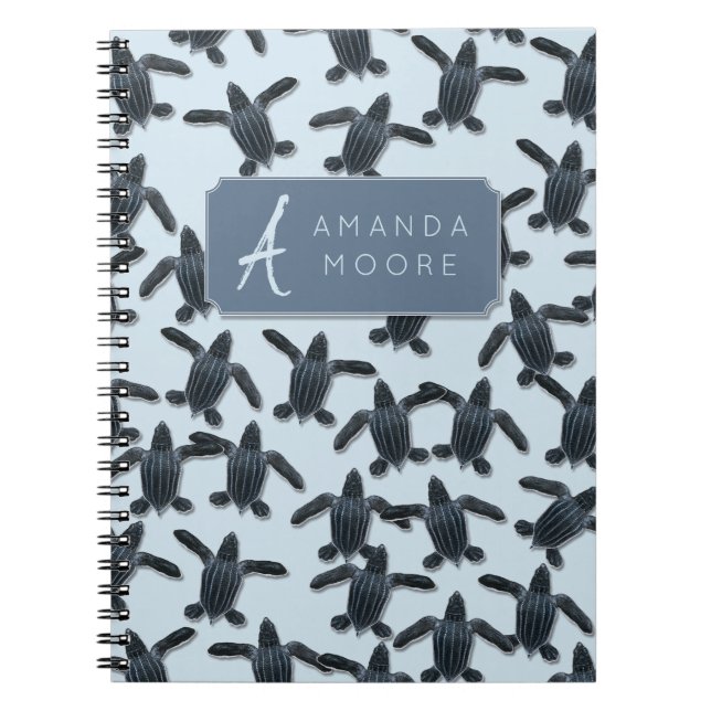 Leatherback Sea Turtle Hatchlings Notebook (Front)