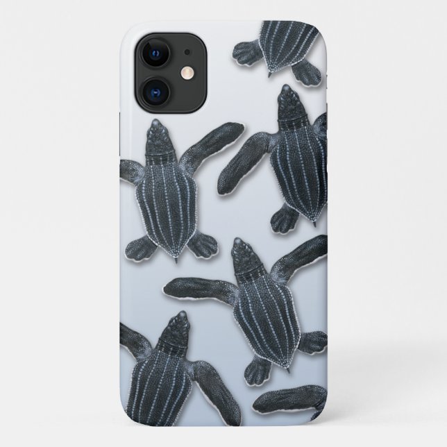 Leatherback Sea Turtle iPhone Case (Back)
