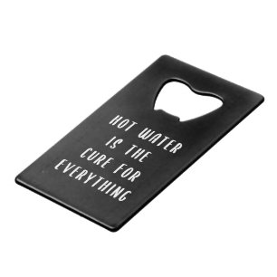 L'eau chaude est le remède à tout