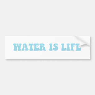 L'eau est autocollant de la vie