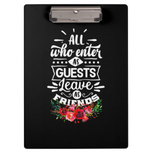 Leave As Friends Clipboard