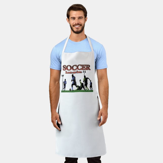 Leave Me Here Soccer Apron (Worn)