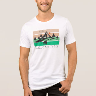 Leave No Trace Mountain Sunset Tri-Blend Shirt