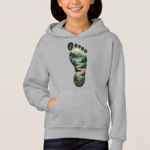 Leave Only Footprints - Nature Earth Day Eco