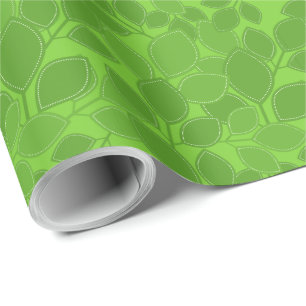 Leave Pattern Wrapping Paper