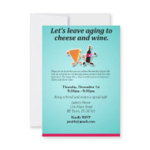 Leave the aging to cheese and wine