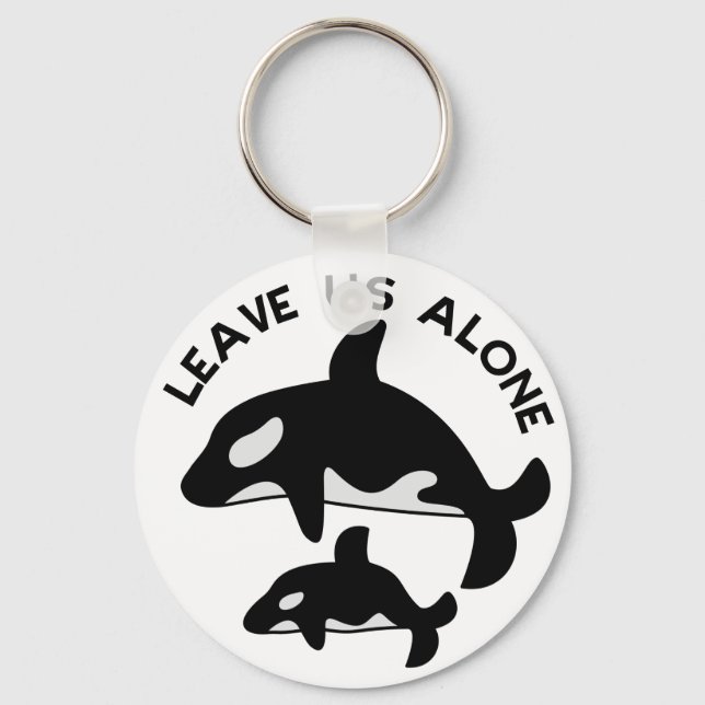 Leave the Orca Keychain (Front)