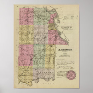 Leavenworth County, Kansas Poster