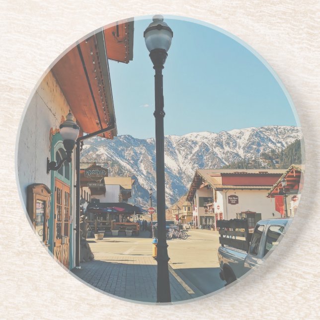 Leavenworth - Washington  Coaster (Front)