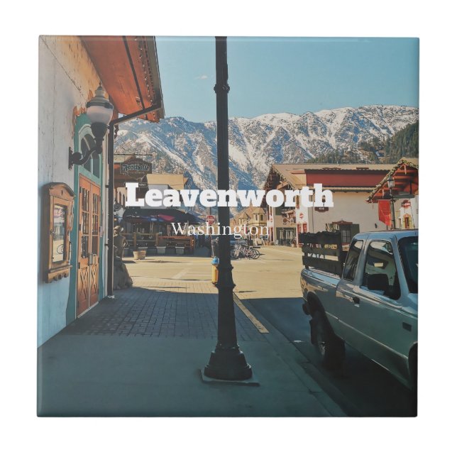 Leavenworth - Washington  Tile (Front)