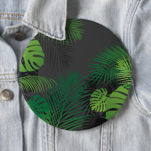 Leaves 5 6 inch round button